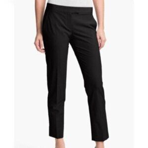 Theory Cotton Straight Leg Pants